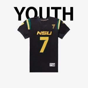 Youth V7 Mike Vick NSU Blackout Jersey